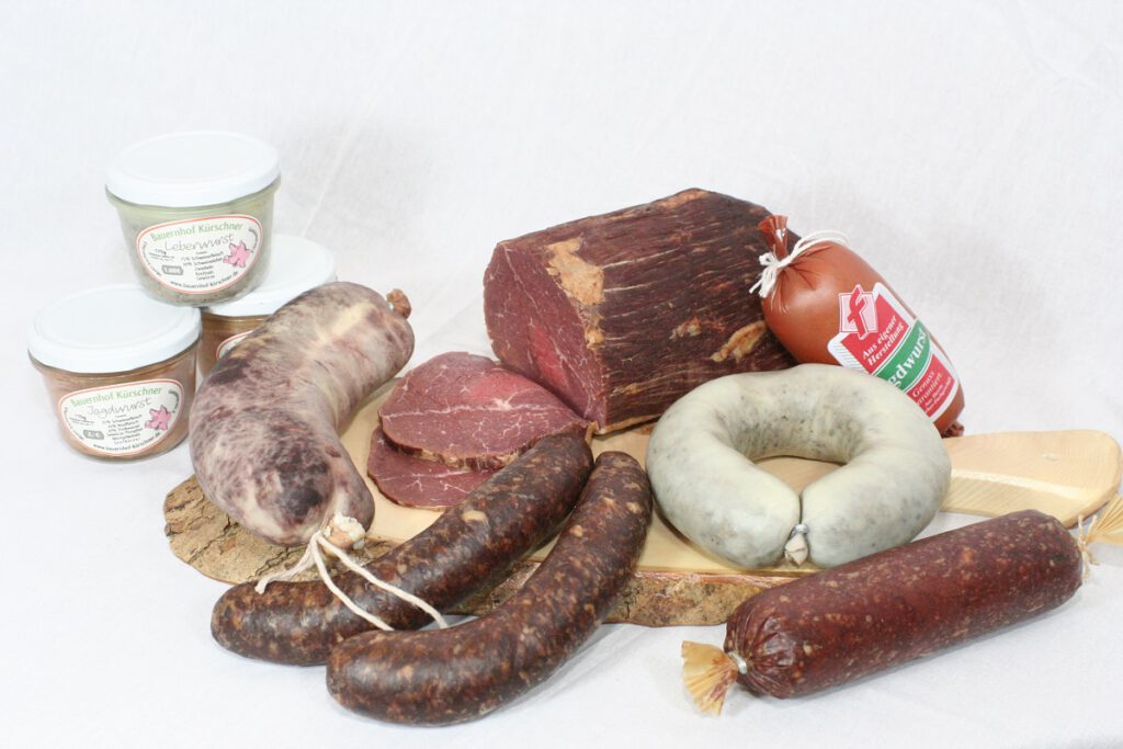 Ökologisch erzeugtes Fleisch und Wurst vom Bauernhof Kürschner aus Eschenbach